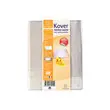 Protège-cahier translucide Kover® - 17x22cm - Incolore - EXACOMPTA photo du produit