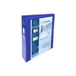 Classeur personnalisable rigide 2 poches KreaCover® - 4 anneaux en D 40mm - A4 maxi - Bleu - EXACOMPTA photo du produit