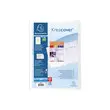 Protège-documents en polypropylène rigide Kreacover® 20 vues - A4 - Blanc - EXACOMPTA photo du produit