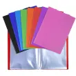 Protège-documents en polypropylène 5/10e OPAK pochettes Cristal 60 vues - A4 - Couleurs assorties - EXACOMPTA photo du produit