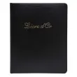 Livre d'or Cuir Alpille 140 pages ivoire - 26x22cm vertical - Noir - EXACOMPTA photo du produit