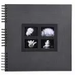 Album photos à spirales 60 pages noires Passion - 32x32 cm - Noir - EXACOMPTA photo du produit