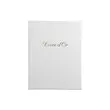 Livre d'or Balacron avec titre 100 pages blanches - 27x22 cm vertical - Blanc - EXACOMPTA photo du produit