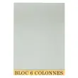 Bloc de contrôle comptable 29,7x21cm - 6 colonnes - 70 feuillets - Gris - EXACOMPTA photo du produit
