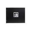Album photos à vis rechargeable 40 pages noires Ceremony - 37x29 cm - Noir - EXACOMPTA photo du produit