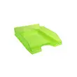 ECOTRAY Corbeille &agrave; courrier - Vert pomme translucide - EXACOMPTA photo du produit