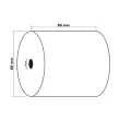 Bobine TPE - 1 pli thermique - 80x72mm - EXACOMPTA photo du produit