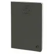 Agenda CARNET 21 ligné Everest gris anthracite - 15x21cm - QUO VADIS photo du produit