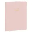 Agenda LIVRE OR 27 blanc non ligné Pastel rose - 21x27cm - QUO VADIS photo du produit