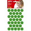 Gommettes rondes &Oslash; 20 mm permanent vert 6 feuilles photo du produit