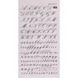 Lettres et chiffres transfert noirs 12 mm 179 caractères - Apli photo du produit