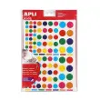 Gommettes enlevables formes et couleurs assorties 60 feuilles photo du produit