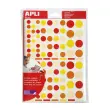 Gommettes enlevables formes et couleurs assorties 60 feuilles photo du produit