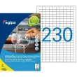 Etiquettes blanches enlevables 18x12 mm 25 feuilles photo du produit