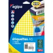 Pastilles jaune multi-usage Ø 8 mm 10 feuilles photo du produit
