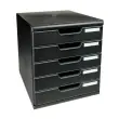 MODULO A4+ 5 tiroirs ECOBlack noir photo du produit