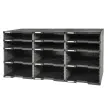 MODULODOC 12 cases vides noir/gris souri photo du produit