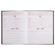 Livre de cave - 22 x 17 cm - 96 pages - Lie de vin - Exacompta photo du produit