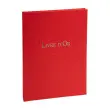 LIVRE D OR .1M. 297X210 ROUGE photo du produit
