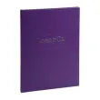 Livre d'or - A4 - Violet - Exacompta photo du produit