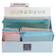 Presentoir 36 Pochettes Zip Chrom Pastel photo du produit