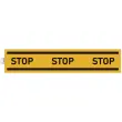 Pann adhesif obligation stop jaune 100 cm - Exacompta photo du produit