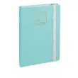 CARNET 21 dots Life Journal vert eau El photo du produit
