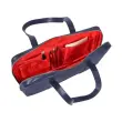 SACOCHE GDE ANSE Satiny marine photo du produit