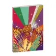 CARNET 21 ligne Jungle arc ciel CR elast photo du produit