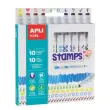 C.marqueurs colors & stamps 10u photo du produit