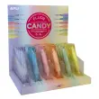 Présentoir de 36 marqueurs fluo Candy Markers - Couleurs assorties - Apli photo du produit