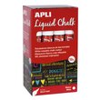 Craie liq effacable blanc 5,5mm 12u. photo du produit