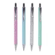 Pr&eacute;sentoir de 20 stylos m&eacute;talliques Glitter Collection - Couleurs assorties - Apli photo du produit