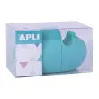 Présentoir de 8 distributeurs de ruban adhésif Nordik Collection - Couleurs pastel assorties - Apli photo du produit