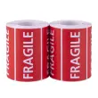 Lot 2 rl 500 etq fragile 100x50mm photo du produit