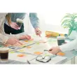Notes adhésives Funny 4 couleurs fluo - 125 x 75 mm - bloc de 400 feuilles - Apli photo du produit