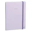 CARNET 21 ligne Pastel parme CR elast photo du produit