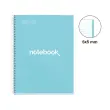 Notebook Emotions Rigide A4 Quadri. 5x5mm 80feuil. Ciel photo du produit