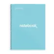 Notebook Emotions Rigide A4 Ligné 7mm 80feuil. Ciel photo du produit
