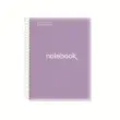 Notebook Emotions Souple A4 S&eacute;y&egrave;s 80feuil. Lilas photo du produit