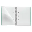 Notebook The Original Rigide A5 Quadri. 5x5mm 80feuil. Aqua photo du produit