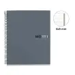 Notebook The Original Rigide A5 Quadri. 5x5mm 80feuil. Grafit photo du produit