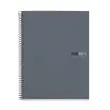 Notebook The Original Rigide A5 Quadri. 5x5mm 80feuil. Grafit photo du produit