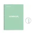 Notebook Emotions Rigide A5 Pointillé 80 feuilles Menthe - Miquel Rius photo du produit