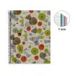Cahier spirales papier recyclé - A4 - Ligné 7mm - 120 feuilles photo du produit