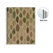 Notebook Eco Design Recyclé A4 Quadri. 5x5mm 120feuil. 4coul. Feuil. photo du produit