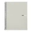 Notebook The Original Souple A4 Quadri. 5x5mm 150feuil. 6coul. Gris photo du produit
