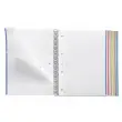Notebook The Original Souple A4 Quadrill&eacute; 5 x 5 mm 150 feuilles 6 couleurs Kaki - Miquel Rius photo du produit