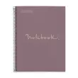 Notebook Eco Emotions Recyclé A4 Ligné 7mm 80feuil. Lavande photo du produit