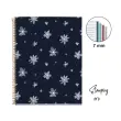 Notebook Lifestyle Rigide A4 Lign&eacute; 7mm 120feuil. 4coul. Sparkles photo du produit
